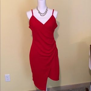 NWT: XL Red Spaghettis Strap Dress